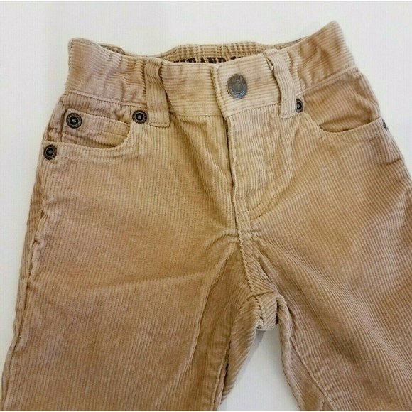Janie & Jack Camel Retro Corduroy Pants 3-6M - Picture 5 of 5